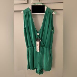 Parker Vibrant Green Backless Dress